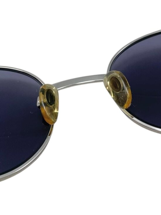 Chanel Sunglasses Vintage Blue Silver Eyewear main image 5